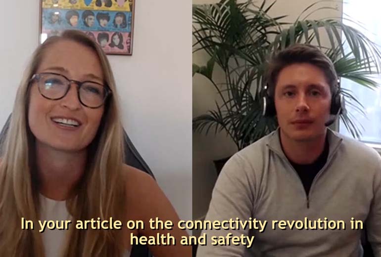 What is driving the connectivity revolution in health and safety? - Header Image