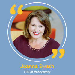Joanna Swash, CEO, Moneypenny