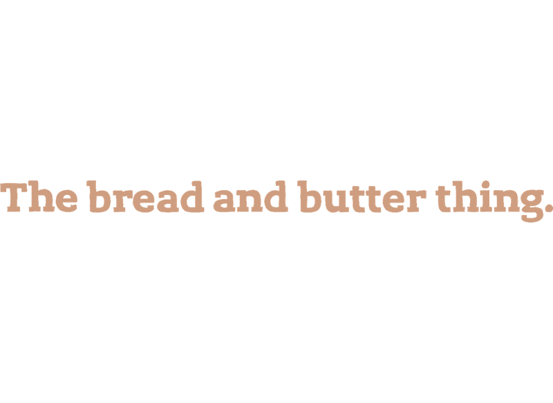 The bread and butter thing logo