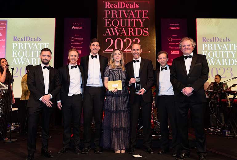 ECI celebrate double win at the 2023 Real Deals Private Equity Awards - Header Image