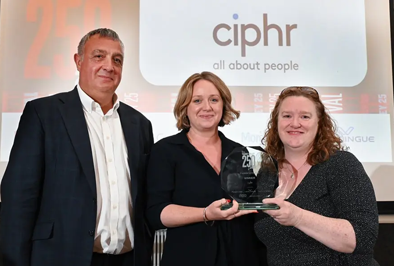 Ciphr wins ‘Employer of the Year’ award - Header Image