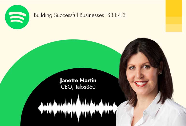 Building Successful Businesses podcast: Janette Martin, Ep3 - Header Image