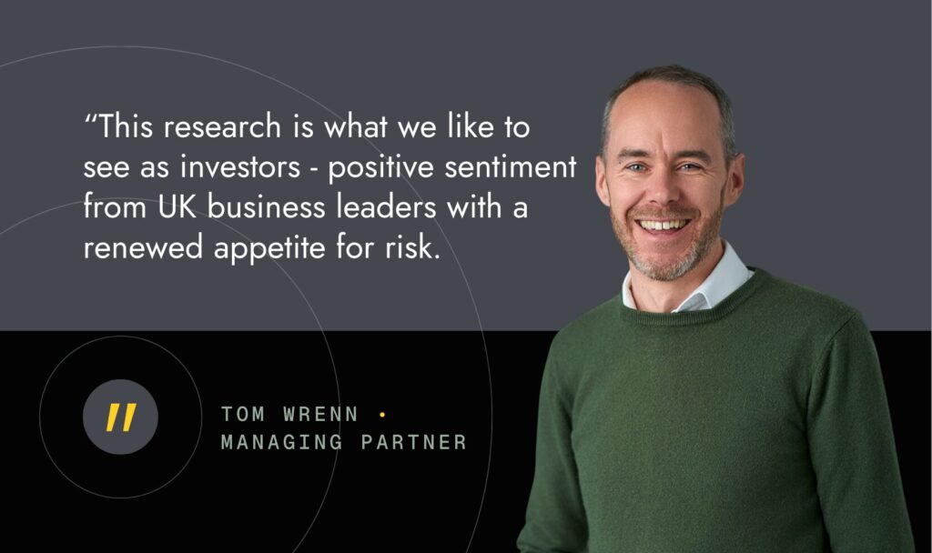 UK business leaders show renewed appetite for risk as confidence returns - Header Image